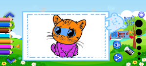 Cat Coloring Book Screenshot 1