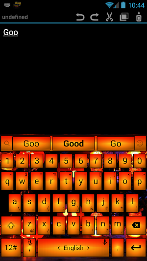 Keyboard Theme Led Halloween Screenshot 1