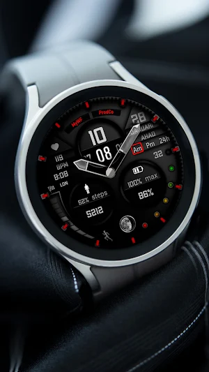 Hybrid TALK Watch face Screenshot 0