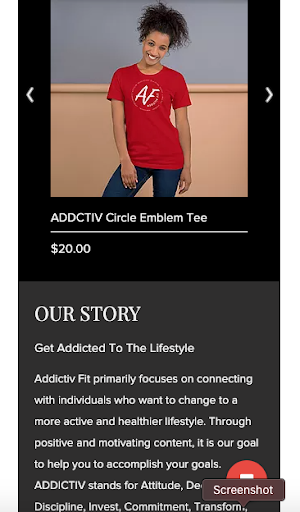 Addictiv Fit Screenshot 1