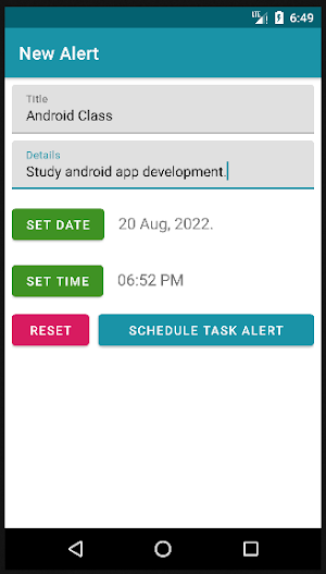Task Alert Screenshot 3