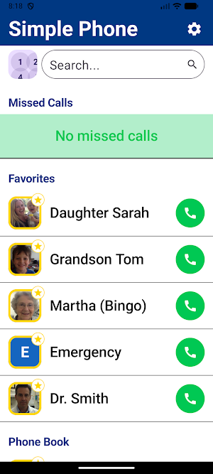 gentle phone Screenshot 0