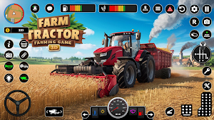 Farm Tractor Farming Game 3D Screenshot 1