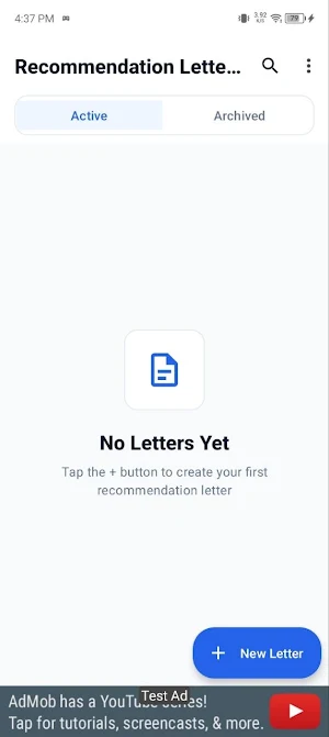 Recommendation Letter Maker Screenshot 1