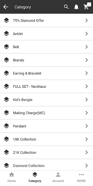 Jawaher Jewellery Screenshot 1