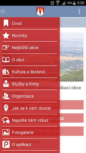 Obec Fryčovice Screenshot 0