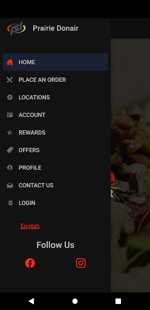 Prairie Donair App Screenshot 1