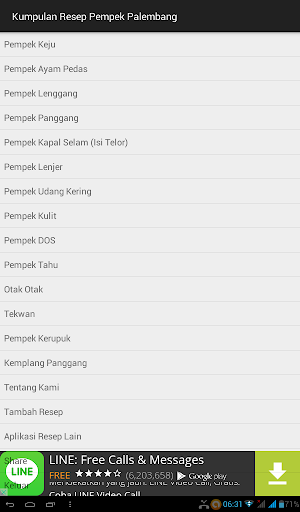 Kumpulan Resep Pempek Palembang Screenshot 1