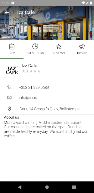 Izz Cafe Screenshot 3