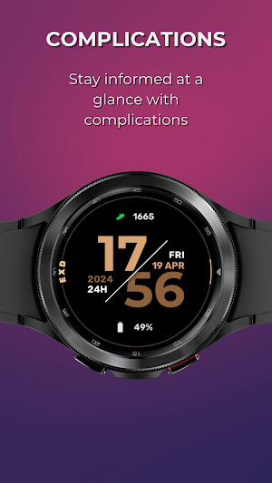 EXD039: Minimal Watch Face Screenshot 3