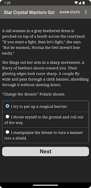 Star Crystal Warriors Go! Screenshot 2