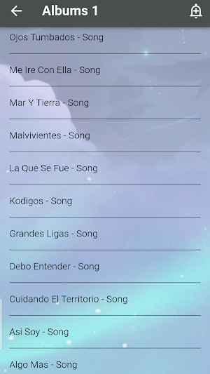 Santa Fe Klan Albums Song Screenshot 1