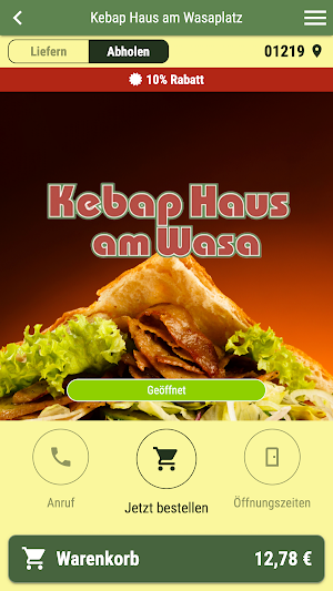 Kebaphaus am Wasaplatz Screenshot 0