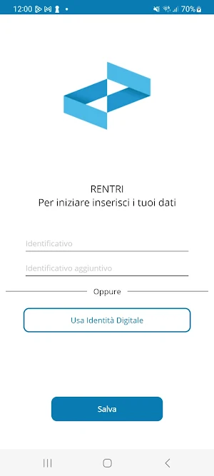 RENTRI FIR Digitale Screenshot 0