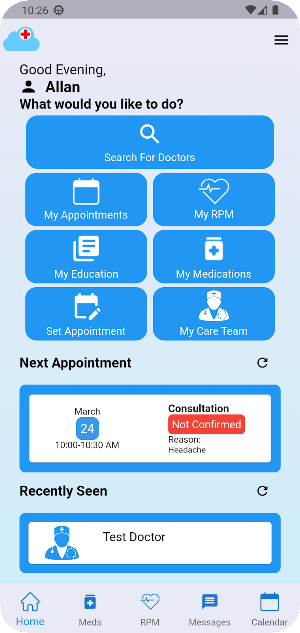 ApkaMD Patient Portal Screenshot 0