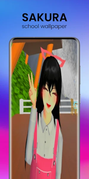Sakura School Wallpaper Screenshot 2