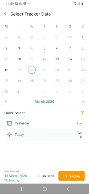 iThrive Alive Tracker Screenshot 1