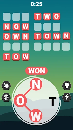 Word Line Rush Screenshot 1