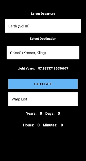 StarTrek: Time and Distance Ca Screenshot 2