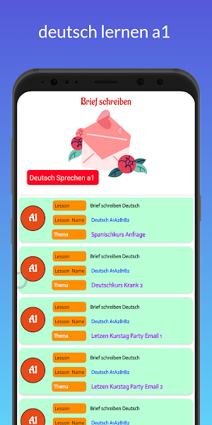 deutsch lernen a1 Screenshot 1