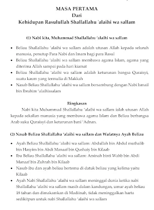 Nurul Yaqin Sirah Nabawiyah Screenshot 1