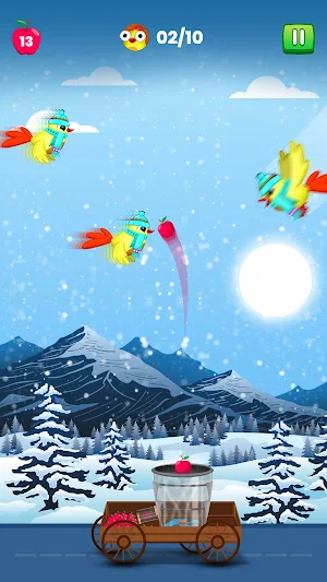 Hungry Birds Food: Bird Game Screenshot 3