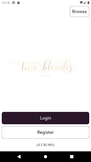 two blondes boutique Screenshot 0