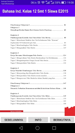 Bahasa Indonesia Kelas 10 Smt 1 Siswa E2015 Screenshot 3