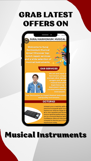 Suraj Harmonium Musical Screenshot 1