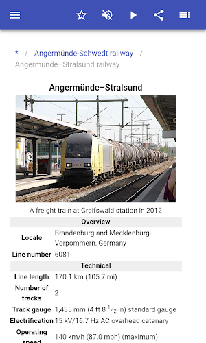 Railway lines in Germany Screenshot 2