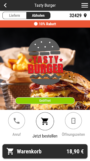 Tasty Burger Screenshot 0
