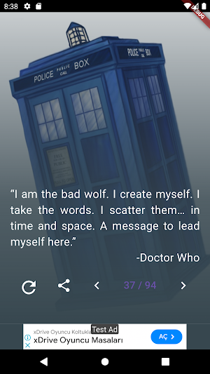 Doctor Who Quotes Screenshot 1