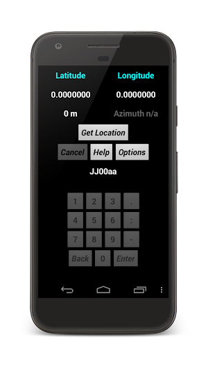 Amateur Ham Radio QTH Grid Square Calculator Tool Screenshot 0