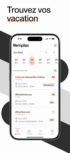 Remplax : Remplacement médical Screenshot 0