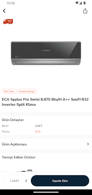 Kombi Klima Toptan Screenshot 2