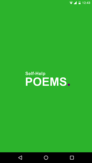 Self Help Poems Screenshot 0