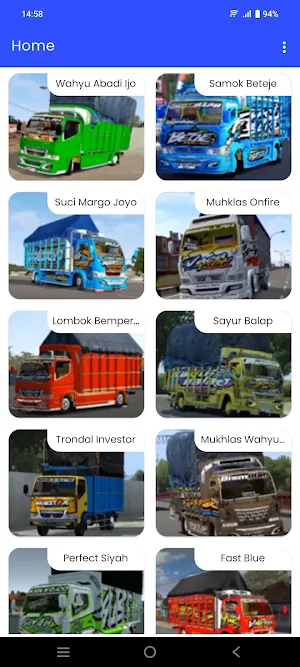 Mod Truck Lengkap Bussid 2024 Screenshot 2