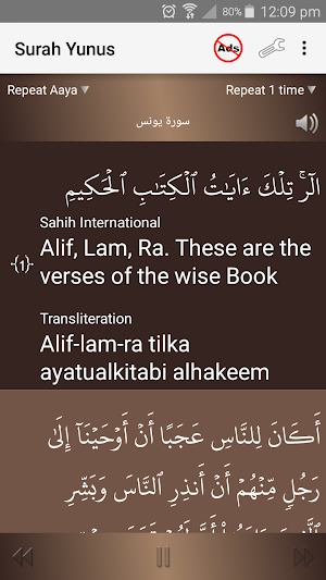 Surah Yunus - سورة يونس Screenshot 0