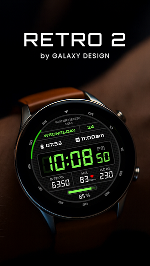 Retro Watch Face 2 Screenshot 0