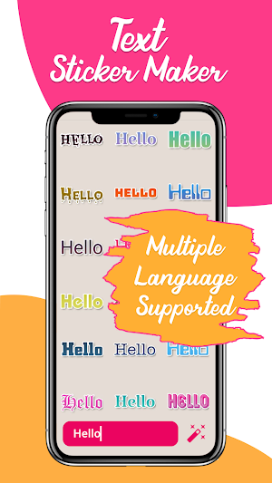 Text Sticker Maker Screenshot 0