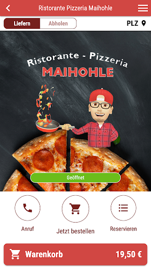 Pizzeria Maihohle Screenshot 0