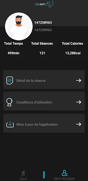 TIMEBODYFIT Screenshot 2