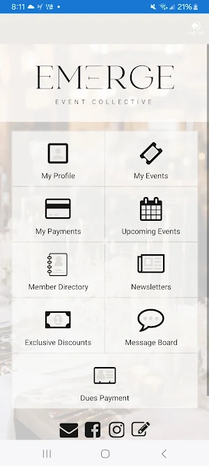 Emerge Event Collective Screenshot 0
