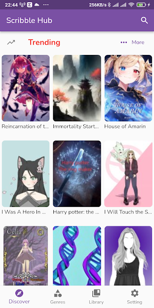 ScribbleHub All Original Novel Screenshot 2