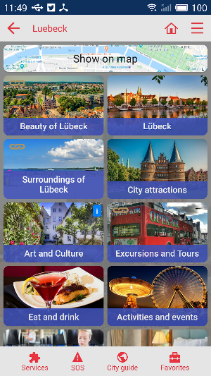 Luebeck city guide Screenshot 1