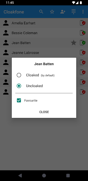 Cloakfone Screenshot 1