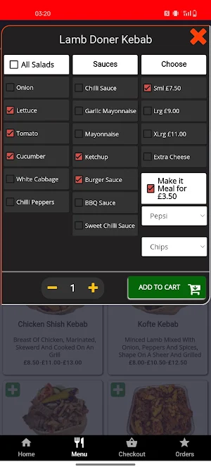 Somerton Pizza Kebab Screenshot 3