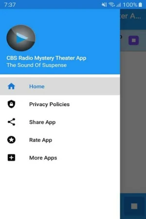 CBS Radio Mystery Theater App Screenshot 1