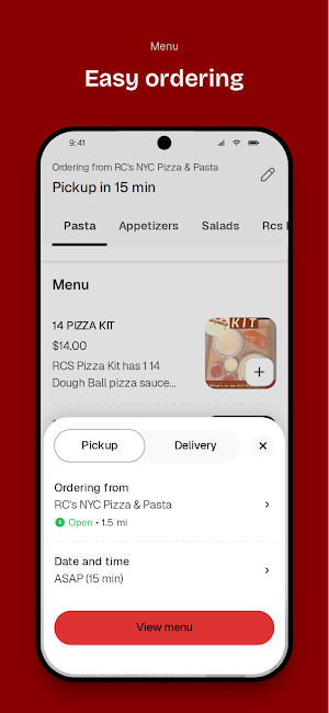 RC's NYC Pizza & Pasta Screenshot 2
