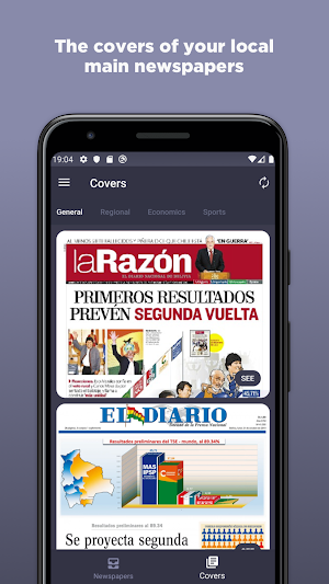 Bolivian Newspapers Screenshot 3